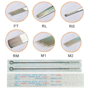 High Quality and Professional 316L Disposable Sterile Tattoo Needles